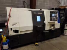 Hyundai Wia #L210LMSA, 21.6" swing, 8" chuck, 2.5" bar, 20.8" centers, Fanuc CNC, 12 station turret, live