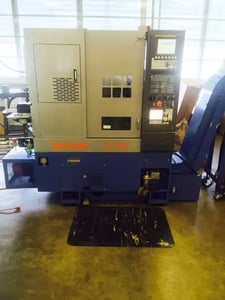 Takamaz #X-100, 11" swing, 6" chuck, 2.9" bar, 8" diameter, Fanuc 0i-TC, 8 station turret, 10 HP, 2008
