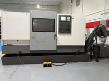 Hwacheon #Cutex-240, 22.8" swing, 8" chuck, 2.5" bar, 24" centers, 15" diameter, Fanuc Oi-TF, 12 station