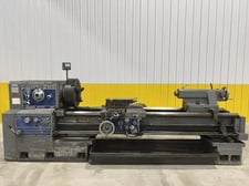 Hercules Ajax #HR2000, 27" swing, 84" centers, 4" spindle bore, 20 HP, 1979