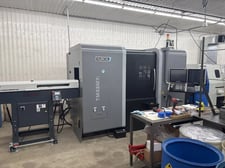 Hurco #TMX8MYi, 20" swing, 8" chuck, 2" bar, 17" centers, 10" diameter, Haas CNC, 12 station turret, live