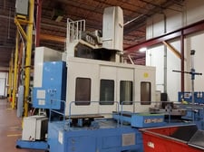 Mazak #Mega-Turn-A-12, CNC lathe, 57" swing, 53" diameter, Mazatrol, 60 HP, 1997