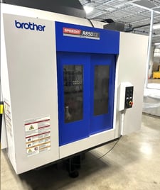 Brother #Speedio-R650X2, 4th Axis, 25.6" X, 15.7" Y, 17.1" Z, 16,000 RPM, 40 automatic tool changer, BT-30