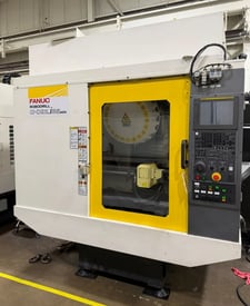 Fanuc #Robodrill-Alpha-D21LiB5, 4th Axis, 19.6" X, 15.7" Y, 12.9" Z, 10000 RPM, 21 automatic tool changer