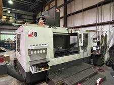 Haas #VF-8/50, 64" X, 40" Y, 30" Z, 10,000 RPM, 30 automatic tool changer, Cat 50, Haas CNC, coolant thru
