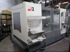 Haas #VM-3, 40" X, 26" Y, 25" Z, 12,000 RPM, 24 automatic tool changer, Cat 40, Haas CNC, coolant thru