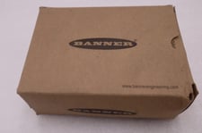 Banner engineering q45vr2fv visible red glass fiber optic - stock gf1024