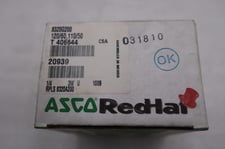 Asco 8320g200 solenoid valve 1/4" npt 100psi 120 valve stk gf80a