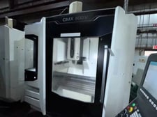 DMG Mori Seiki #CMX-800V, 31.5" X, 22" Y, 20" Z, 12,000 RPM, 30 automatic tool changer, Cat 40, Fanuc MAPPS