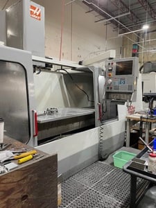 Haas #VF-10, 120" X, 32" Y, 30" Z, 8,100 RPM, 24 automatic tool changer, Cat 40, Haas CNC, coolant thru