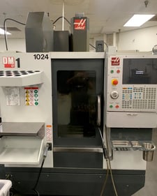 Haas #DM-1, 20" X, 16" Y, 15.5" Z, 15,000 RPM, 18 automatic tool changer, Cat 40, Haas CNC, coolant thru