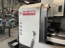 Yama Seiki #AV-1250, 49" X, 24" Y, 24" Z, 10,000 RPM, 24 automatic tool changer, Cat 40, Fanuc Oi, 2013