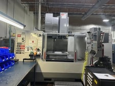 Haas #VF-5, 60" X, 26" Y, 25" Z, 10,000 RPM, 40 automatic tool changer, Cat 40, Haas CNC, 2002