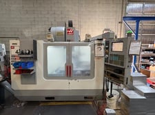 Haas #VF-4, 4th Axis, 50" X, 20" Y, 25" Z, 10,000 RPM, 20 automatic tool changer, Cat 40, Haas CNC, 2003