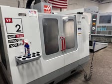 Haas #VF-2D, 30" X, 16" Y, 20" Z, 10,000 RPM, 20 automatic tool changer, Cat 40, Haas CNC, 2004