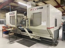 Cincinnati #FTV800, 71" X, 32" Y, 31.5" Z, 10,000 RPM, 48 automatic tool changer, ISO 40, Acramatic 2100 CNC
