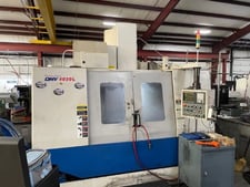 Daewoo Doosan #DMV-4020L, 40" X, 20" Y, 24.6" Z, 12000 RPM, 30 automatic tool changer, Cat 40, Fanuc Series
