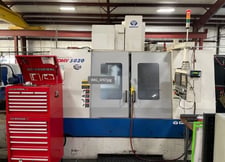 Daewoo Doosan #DMV-5020, 51" X, 25.5" Y, 24.6" Z, 12000 RPM, 24 automatic tool changer, Cat 40, Fanuc Series