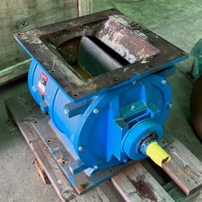 12" Smoot - Magnum Systems #FT14, Rotary Airlock Valve, 12" x 12" feed opening, 1.75" shaft diameter, 7.75" x
