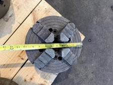 10" 4-jaw chuck