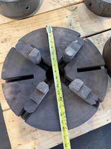 16" 4-jaw chuck