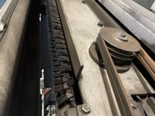 Lissmac #SBM-1000/2-A, Edge Deburring Machine, 39.37" working width, .04"-.79" material thickness, 1400 RPM