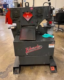 Edwards, Ironworker, 75 ton, 10" throat, 1-7/8" stroke, 8-3/4" open height, 2011