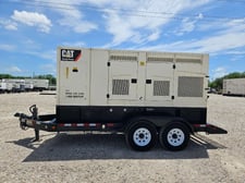 200 KW Caterpillar #XQ200, Trailer Mounted, Tier 4i, sound attenuated enclosure, 277/480 Volts, 10,430 Hours