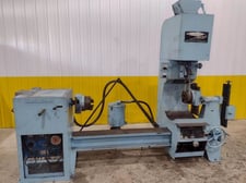 Peterson #996, Welding Positioner, 8" Chuck, 24" Swing, 60" Centers, Hobart 250 Amp Welder