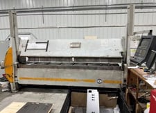 126" RAS #74.30, Folding Machine, 0-180 Degree Folding Angle Range, 2002
