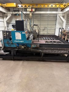 C & G Systems #Challenger, CNC Plasma Cutting Table, 10' x 10' table, Hypertherm #HT2000LHF, updated Burny 10