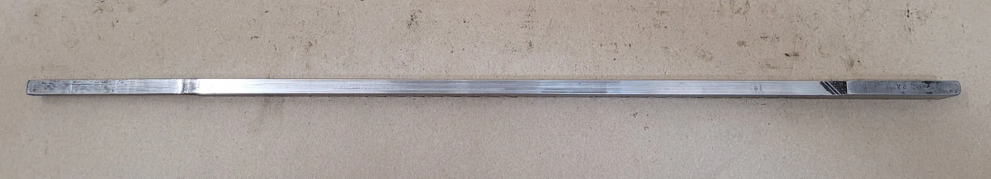 3/8" Davis #3/8-Keyseater, Keyseater Broach, 11/16" Height, 20"-24" OAL