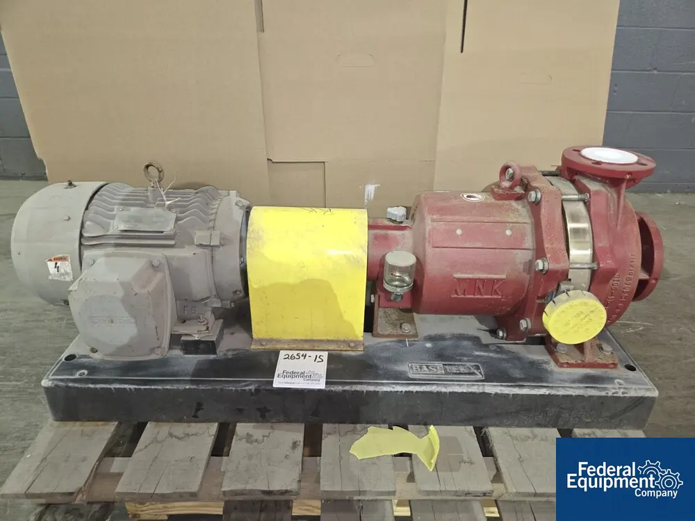 Richter #MNK-X/F-80-50-250, Centrifugal Pump, 10 HP, Carbon Steel