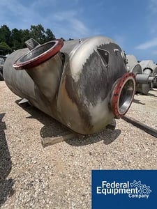 2,500 Gallon Pagent Equipment, 316L Stainless Steel Receiver Tank, 15 psi