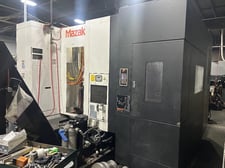 Mazak #HCN-5000, horizontal machining center, 19.6" x 19.68" pallet, 28.74" X, 28.7" Y, 31.5" Z, 18000 RPM