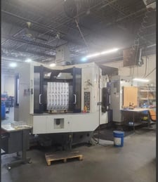 Kiwa #KH-4500, horizontal machining center, 15.7" x 15.7" pallet, 25.2" X, 25" Y, 26.8" Z, 15,000 RPM, 240