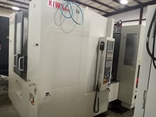 Kiwa #KH-45, horizontal machining center, 15" x 15" pallet, 12,000 RPM, 60 automatic tool changer, Cat 40