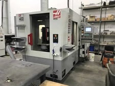 Haas #EC-400, 15.7" x 15.75" pallet, 20" X, 20" Y, 20" Z, 12000 RPM, 40 automatic tool changer, Cat 40, 2004