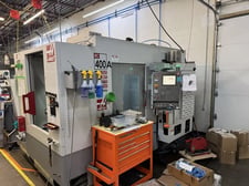 Haas #EC-400, horizontal machining center, 15.7" x 15.75" pallet, 20" X, 20" Y, 20" Z, 12000 RPM, 40