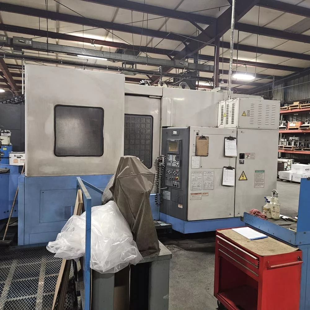 Mazak #Ultra-650, horizontal machining center, 24.8" x 24.8" pallet, 40" X, 31.5" Y, 31" Z, 7000 RPM, 80