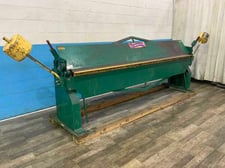 14 gauge x 10' National #12014, hand brake, 34" pass line height, 1998