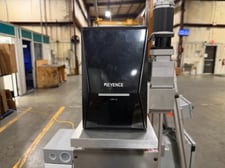 Keyence #MD-X2500A, laser marking system, 25W, 4-15/16" x 4-15/16" marking area, 3-axis, 2023