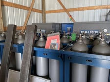Bauer #SNG-II, nitrogen generator, 7 SCFM at 99.5% purity, 30 HP, 5000 PSIG, 2013
