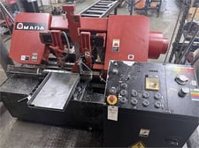 Amada #HA250-W, horizontal bandsaw, 2000