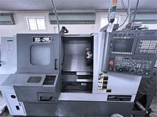 Samsung #SL-20/500, CNC lathe, w/ Edge Rebel 80" barfeed, 2011