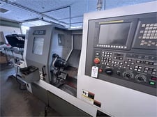 Samsung #SL-20, CNC lathe, w/ Edge Rebel 80" barfeed, 2013