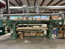 98" x 24" Oakley #D1, Stroke Sander, 98" long x 24" high capacity, 41" Front to Back Travel, 6" x 346" Belts