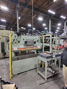 100 Ton, Accurpress #Advantage-71006, Hydraulic Press Brake, 72" bending length, 52" between housings, 14"