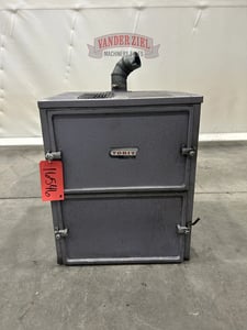 284 cfm Torit #54, Dust Collector, 5,804 FPM air velocity, 3.55" W.G., 30 sq.ft. filter area, (24) filter