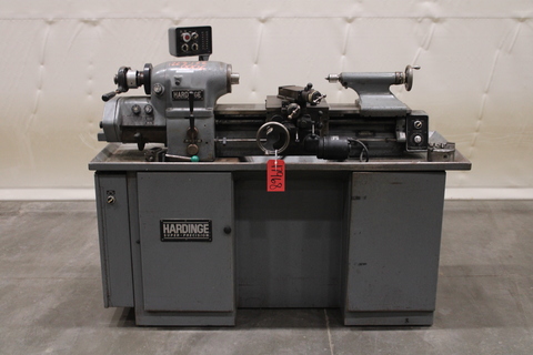 11" x 18" Hardinge #HLV-EM, Engine Lathe
